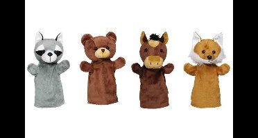 Goki - Handpop - Knuffels - Dier - Paard
