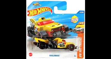 HOT WHEELS HAULERBACK TRUCK 63 YELLOW LIFTER 42/250 HW HOT TRUCKS 3/10