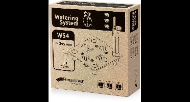 Vierkant irrigatiesysteem WS4 tot maat 325