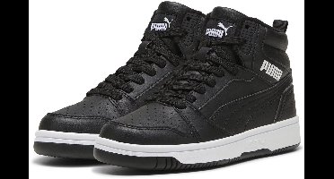 PUMA Puma Rebound V6 Mid WTR Jr Unisex Sneakers - Puma Black-Puma White