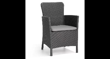 Allibert Tuinset Salvador grafiet 3-delig 221307