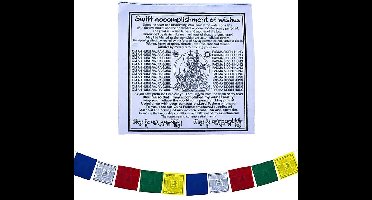 Tibetaanse gebedsvlaggen Guru Rinpoche