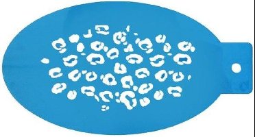 PXP schminken sjabloon panter