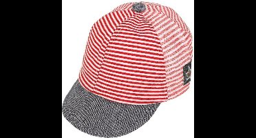 New Age Devi - Baby-petje koel verstelbaar roodwit