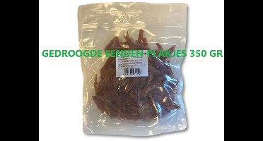 I am gedroogde eendplakjes 350 gr voor honden vanaf 4 maanden- als tussendoortje of... 92% eend