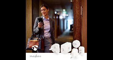 Nedis Reisadapter - 100 - 240 V AC 50/60 Hz - 65 W - Wit