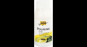 Pouring Fluid - Kleurloos - Vloeibare Verf - Verf Gieten - 750ml - Kreul - Creatieve Verf - 1 Stuk