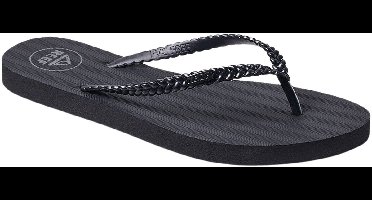 Reef Seaside Twist black Dames Slippers - Zwart - Maat 42,5