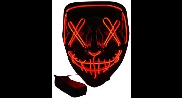 Draadloze Bar Muziekfestival Neon Zuiveringsmasker Carnaval Feestmasker Glow in the Dark Cosplay Kostuum Aanbod