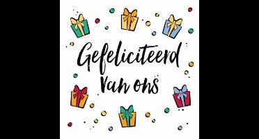Wenskaart - Gefeliciteerd Van Ons - met Envelop - Per Stuk