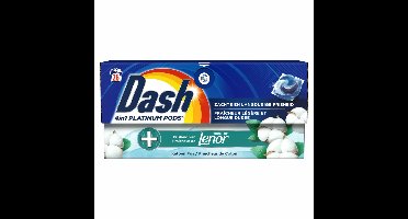 Dash Wasmiddelcapsules 4in1 Pods Katoen Fris - 4 x 26 stuks - Voordeelverpakking