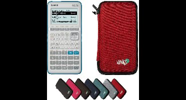 Casio Graph 35+E II incl. WYNGS Beschermhoes Rood - Grafische Rekenmachine - Basis Pakket