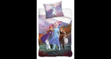 Disney Frozen Dekbedovertrek - 140x200 cm - 100% katoen