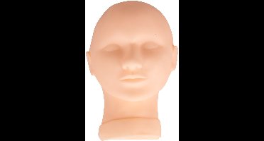 PartyXplosion Oefenhoofd Schmink - Inclusief tafelsteun