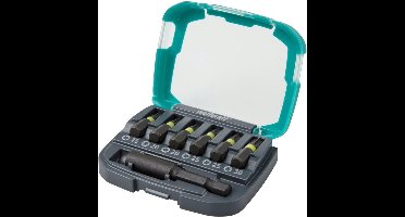 wolfcraft - Impact-bit-box, TORX® (T 15–30), 7-dlg. - 2969000