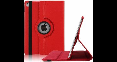 Ntech Hoes geschikt voor Apple iPad iPad 9.7 (2017 / 2018) hoesje 360° draaibaar Rood