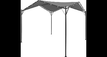 vidaXL - Prieel - 4x4 - m - antraciet