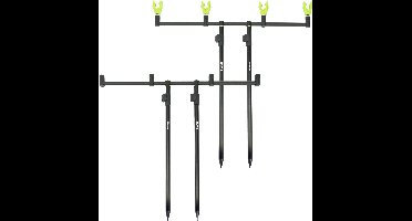 Faith Goalpost Set 4 Rod - Banksticks - Buzzerbars - Beetmelders - Hengelsteun - Karper