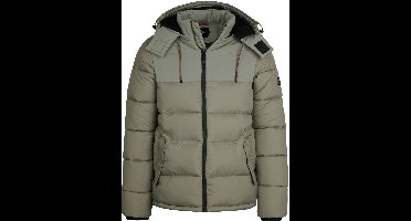 Petrol Industries - Heren Gevoerde Jas Yukon - Groen - Maat L