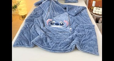 Stitch dekenset - kussen - deken