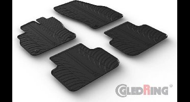 Gledring Rubbermatten passend voor Audi Q3 incl. Sportback 2019- (T profiel 4-delig + montageclips)