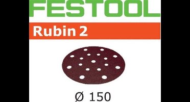 Festool 150mm schuurschijven [50x] -ru2 k.80 499119