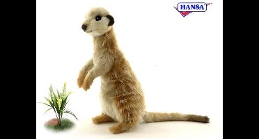 Hansa pluche stokstaart knuffel 32 cm