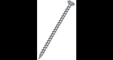 Wurth - WÜPOFAST 2.0 staal verzinkt VD verzonken kop Z - Spaanplaatschroef Wüpofast ® 2.0 - x 250 st - Interne aandrijving Z2