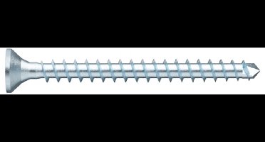 Wurth - ASSYplus VG 4 CS st vrz VD verzonken kop RW - ASSY®plus VG 4 CS constructieschroef Staal verzinkt voldraad verzonken kop - x 50 st - Interne aandrijving RW50