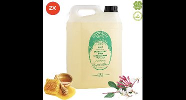 Marseille zeep shampoo 2x 3 LITER met honing en kamperfoelie | Rampal Latour | pH-neutraal, parabenen-vrij