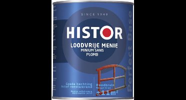 Histor Perfect Base Loodvrije Menie 0,75 liter - Roodbruin