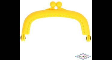 Opry Portemonneesluiting 8,5 cm geel