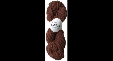 byClaire chunky cotton 013 brown - Haakgaren / Breigaren