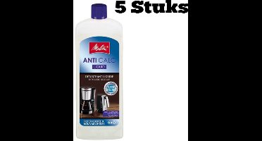 Melitta Ontkalker 250ml - 5 Stuks