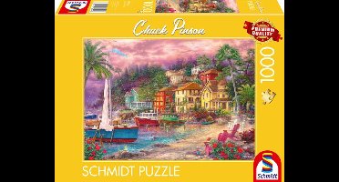Schmidt Spiele Legpuzzel Stad - 1000 stukjes voor volwassenen & kinderen - 58556