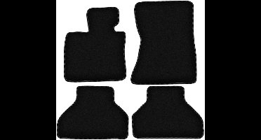 BASIC zwarte veloursmatten voor: BMW X6 E71 SUV (2008-2014)