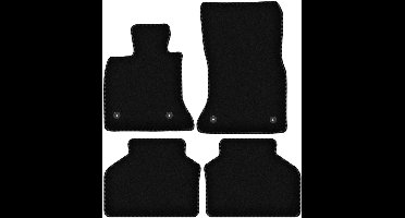 BASIC zwarte veloursmatten voor: BMW GT F07 FL GT (2013-2018)