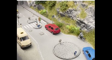 NOCH 0014690 N set verkeerseilanden Lasercut bouwpakket