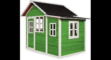 EXIT Loft 150 Houten Speelhuis - Speelhuisje voor Buiten - FSC Hout - Kinderen - Groen