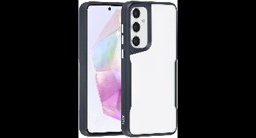 TUNIQ telefoonhoesje voor Samsung Galaxy A35 - Siliconen backcover - Zwart