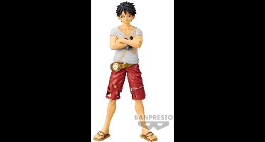 Banpresto One Piece DXF - The Grandline Series PVC Statue Monkey D Luffy Vol. 6 16 cm Beeld