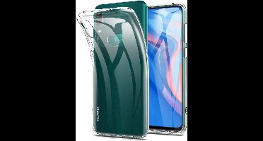Ntech Hoesje Geschikt voor Huawei P Smart Z Transparant Hoesje / Crystal Clear TPU Case