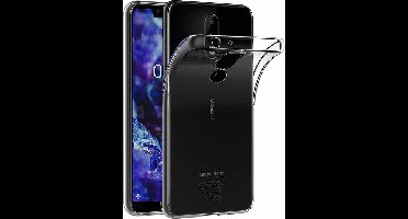Ntech Hoesje geschikt voor Nokia 4.2 Transparant Hoesje / Crystal Clear TPU Case