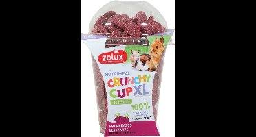 Knaagdierensnack ZOLUX - NMeal Crunchy Cup XL Biet - 100% Natuurlijke Ingrediënten, 260 Gr