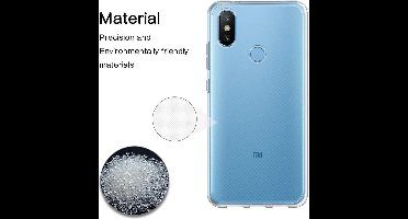Ntech Hoesje Geschikt voor Xiaomi Mi A2 Transparant Hoesje / Crystal Clear TPU Case