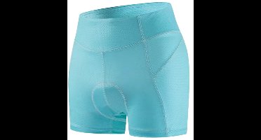 New Age Devi - Fietsonderbroek Dames met Zeem - Mintgroen - Fietsondergoed - Fietsonderbroek - Extra Zacht - S