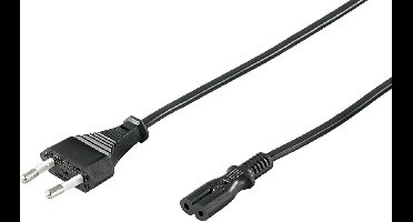 Microconnect PE030710 electriciteitssnoer Zwart 1 m Netstekker type C C7 stekker