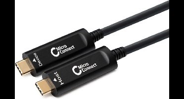 Microconnect MC-USB3.1CC10OP USB-kabel 10 m USB 3.2 Gen 2 (3.1 Gen 2) USB C Zwart (GEEN VIDEO)