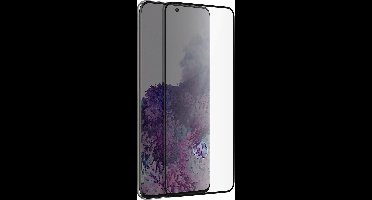 Akashi, Tempered Glass Screenprotector Geschikt voor Samsung Galaxy S20 Plus, Zwart
