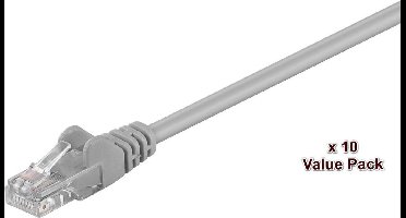 Microconnect UTP Cat5E 1m Grey